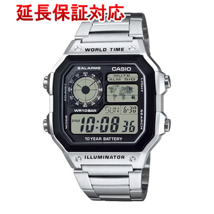 CASIO 腕時計 CASIO Collection STANDARD AE-1200WHD-1AJF [管理:1100059291]