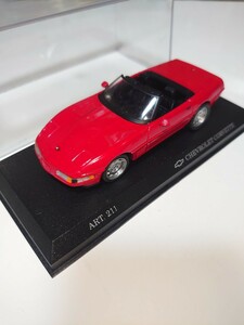 ディテールカーズ 1/43シボレーコルベットコンバーチブル