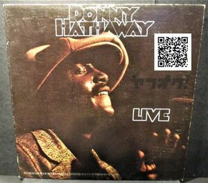 レア盤-Soul_Funk-USオリジナル★Donny Hathaway - Live[LP, 