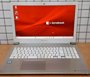 M.2(NVMe)SSD/1TB+HDD/1TB 15.6型FHD/IPS液晶 第8世代/i7-8565U DDR4/16GB Blu-ray【東芝dynabook AZ65/KG】Win11-pro/Office 検T75 P1 P3