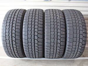 ・DUNLOP ダンロップ WINTER MAXX 02 WM02 205/55R16 91Q 2021年製 4本 8.5～9分山 [S2541]