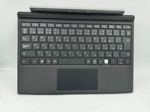 S1814) ジャンク Microsoft Surface Pro マイクロソフト 純正キーボード Model:1725 タイプカバー 日本語キーボード 