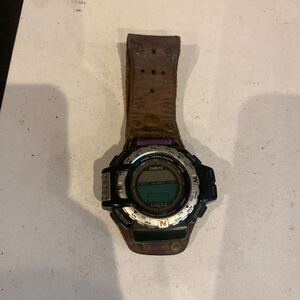 CASIO カシオ プロトレック　電池切れ　動作未確認