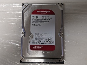 WESTERN DIGITAL Red WD20EFAX NX HA500 2TB 3.5インチ SATA HDD WD ウェスタンデジタル レッド NASware3.0【中古】