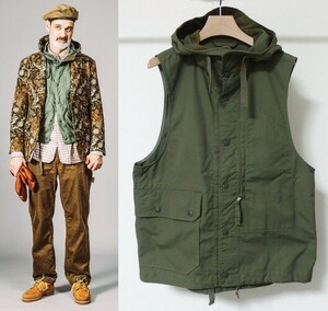 17AW Engineered Garments エンジニアードガーメンツ Field Vest Nyco Ripstop フィールド ベスト M