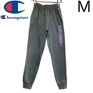 輸入古着 Champion チャンピオン スウェットパンツ カレッジロゴプリント ニューヨーク私立大学 M