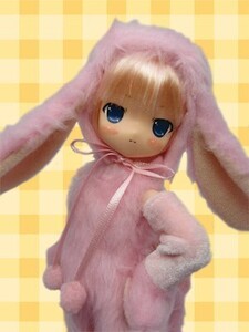 【新品未使用】 ママチャップトイ ちぃちちゃん たれみみうさぎさんver. 21cmドール オビツボディ