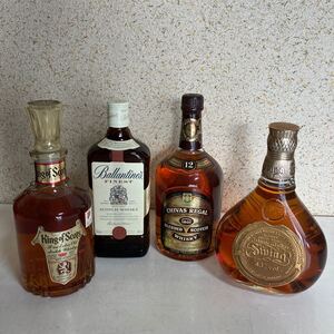 未開栓 CHIVAS REGAL シーバスリーガル 12年 ブレンド スコッチ ウイスキー swing kingofscots まとめて　コレクション　 古酒