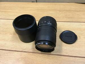 ★☆55 SIGMA ZOOM 100-300mm F4.5-6.7 UC ペンタックス用(Kマウント)中古品☆★