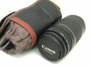 CANON ZOOM LENS EF 75-300mm 1:4-5.6 II 一眼レフカメラ用 レンズ ケース付き ジャンク 中古【UW060307】