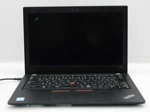 【1円スタート】lenovo ThinkPad X280 20KES3P800 Core i3 8130U 2.2Ghz 8GB 12.5インチ OSなし BIOSロックあり