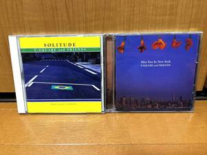 【帯付き】T-Square And Friends CD2枚セット『Solitude』『Miss You In New York』(sony/SRCL-3001/SRCL-3330)