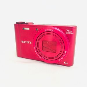 1円 シャッター確認済み SONY ソニー Cyber-shot サイバーショット DSC-WX300 コンパクトデジタルカメラ デジカメ レッド