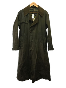 Barbour◆トレンチコート/40/コットン/KHK/90S/A600/C40/102cm/TRENCH COAT/使用感有