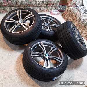 新品 タイヤホイール4本セット BMW 5シリーズ 6シリーズ X3 F10 F11 F12 F13 E83 359 タイヤ付き4本セット245/45R18 245/45R18