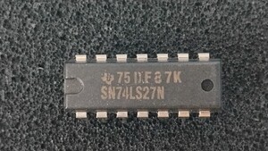 SN74LS27N TI製 TTL IC