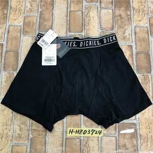 タグ付き新品！Dickies ディッキーズ メンズ ボクサーパンツ 下着 S 黒