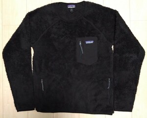 Patagonia ロスガトスクルー Sサイズ ブラック BLK Los Gatos Crew black fleece フリース パタゴニア 黒 25895