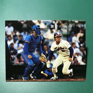 1981年　カルビー　プロ野球カード　81年　141番　日本ハム　島田　【管C32】