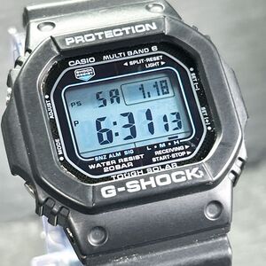 美品 CASIO カシオ G-SHOCK ジーショック マルチバンド6 GW-M5610U-1C 腕時計 デジタル 電波ソーラー タフソーラー 多機能 動作確認済み