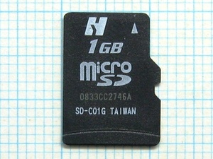 ★HAGIWARA SYS-COM microＳＤカード １ＧＢ 中古★送料８５円・１８５円