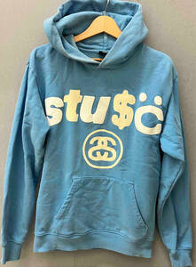 STUSSY×CPFM ステューシー カクタスプラントフリーマーケット メンズ パーカー 8BALL PIGMENT DYED HOODIE BLUE 水色