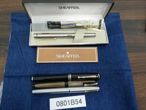 0801B54　筆記用具　万年筆　おまとめ4点　SHEAFFER シェーファー　◆追加写真あり