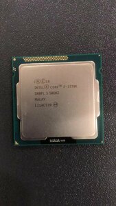 CPU インテル Intel Core I7-3770K プロセッサー 中古 動作未確認 ジャンク品 - A519