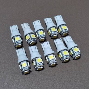 CB750F FC用 メーター インジケーター用 LED T10 ホワイト 10個セット /5