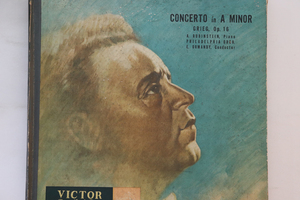 3x78RPM/SP Artur Rubinstein,Philadelphia Orchestra,E Ormandy Concerto For Piano And Orchestra In A Minor(Grieg) 其一 - 其六 /01740