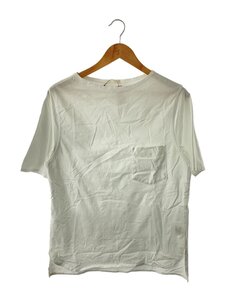 COMOLI◆Tシャツ/1/コットン/WHT/無地/i01-05005