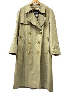 Aquascutum◆トレンチコート/36/コットン/ベージュ/無地//