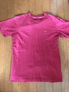 ■美品■Supreme Small Box Logo Tee シュプリーム Box Logo Burgundy バーガンディー Sサイズ 