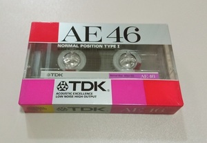未使用 カセットテープ TDK AE 46 TYPE1 NORMAL 46分　③