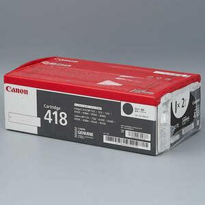 送料無料!! CANON カートリッジ418BLKVP ブラック CRG-418BLKVP 2662B008 （2個入） トナーカートリッジ 純正