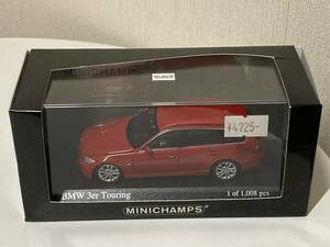 送料無料　Minichamps ミニチャンプス　 431024111 1/43 BMW ツーリング 2005 MINICHAMPS BMW 3-SERIES TOURING (E91)ミニカー　模型