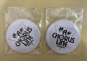 A CHORUS LINE (コーラスライン) 缶バッジ　2個