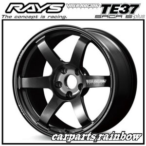 ★RAYS/レイズ VOLKRACING ボルクレーシング TE37SAGA S-PLUS 18×8.5J 5/114.3 +50★ダイヤモンドダークガンメタ(MM)★新品 2本価格★