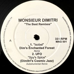 【-盤/12EP】Monsieur Dimitri / The Best Remixes ■ MAG 001 / Dimitri From Paris / Bjork / Isobel / UFO / Spy