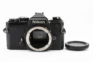 3565 【並品】 Nikon FE Black SLR 35mm Film Camera Body ニコン MFフィルムカメラ 0523