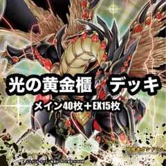 遊戯王　光の黄金櫃　ガンドラ　ブラックマジシャン　デッキ