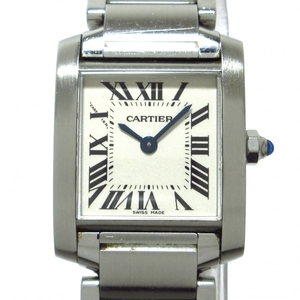 Cartier(カルティエ) 腕時計 タンクフランセーズSM W51008Q3 レディース SS 白