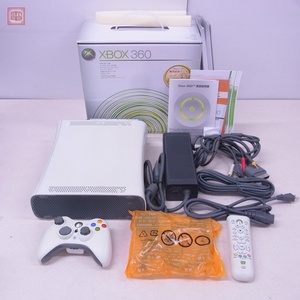 動作品 XBOX360 S CONSOLE 本体 20GB 初期化済 マイクロソフト Microsoft 箱説付【20