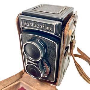 アンティークカメラ Yashicaflex ヤシカフレックス ヴィンテージ インテリア 2眼カメラ 動作未確認 ジャンク 要メンテナンス