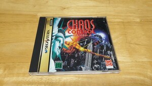 ★SS「カオスコントロール(Chaos Control)」ケース・取説付き/Virgin/SEGA SATURN/セガサターン/STG/シューティング/レトロゲーム★