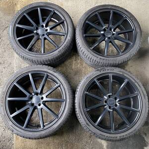 VOSSEN ボッセ アルミホイール VFS-1 21インチ PCD112 9.5J+38 5穴 4本 285/35R21タイヤセット Mベンツ W164 ML350 W166GLE350d