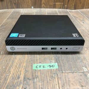 CI2-30 激安 デスクトップPC ミニ HP ProDesk 400 G3 DM TPC-W039-DM BIOS立ち上がり確認済み HDD.メモリ.CPU欠品 ジャンク