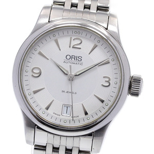 オリス ORIS 7578 クラシック デイト 自動巻き メンズ _836157