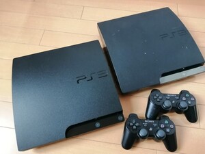 PS3 本体2台　2500A×1台 3000A×1台 合計2台　コントローラー2個（純正品）セット