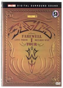 EAGLES / FAREWLL 1 LIVE FROM MELBOURNE TOUR VOLUME1【DVD】イーグルス